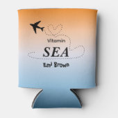 Vitamin Sea Orange Summer Color 缶クーラー (正面)