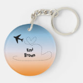 Vitamin Sea Orange Summer Color Acrylic Keychain キーホルダー (裏面)