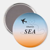Vitamin Sea Orange Summer Color Magnet マグネット (正面/裏面)