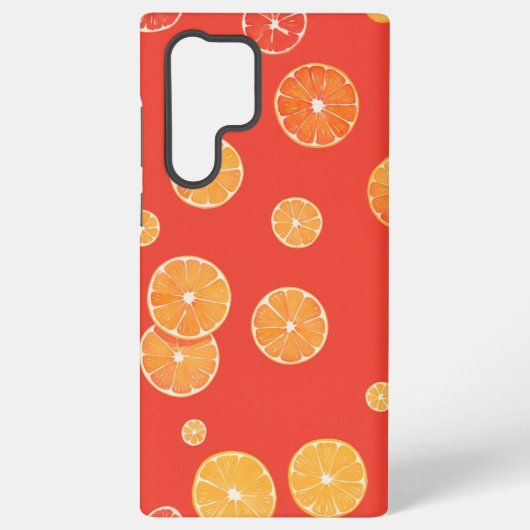 Vitamin Vibes Citrus Slices Phone Case Samsung Galaxyケース (裏面)