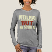 Vitiligo Awareness Tshirt トライブレンドＴシャツ (正面)