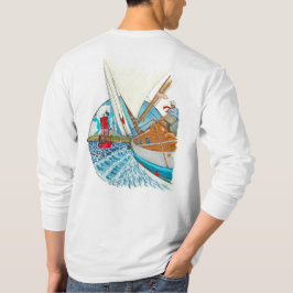 Vito Dumas yacht-T sailing in Port Townsend WA Tシャツ