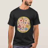 Vitriol Rosicrucian Secret Symbols Alchemy Tシャツ (正面)