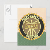 Vitruvianの人DCM ポストカード (正面/裏面)