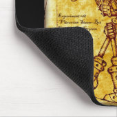 Vitruvianの蒸気馬蝿の幼虫 マウスパッド (コーナー)