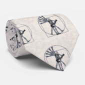 Vitruvianの骨組 ネクタイ (ロール)
