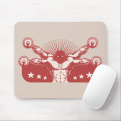 VitruvianのReps マウスパッド (マウス)