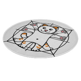 Vitruvian Cat カッティングボード