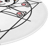 Vitruvian Cat カッティングボード (角)