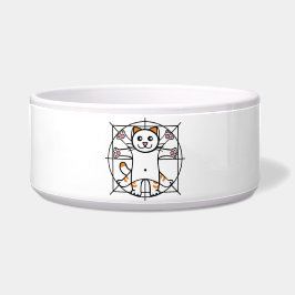 Vitruvian Cat ボウル