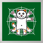 Vitruvian Cat ポスター (正面)
