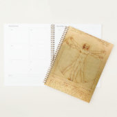 Vitruvian Man by Leonardo da Vinci プランナー手帳 (ディスプレー)
