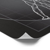 vitruvian man contempory poster from 14.95 ポスター (角)