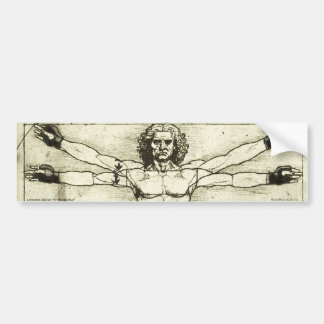 Vitruvian MMAの人 バンパーステッカー
