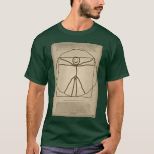 Vitruvian Stickmanの子供のTシャツ Tシャツ