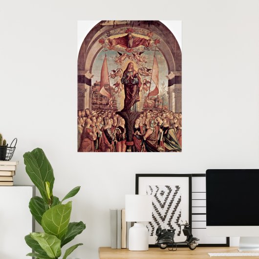 Vittore CarpacioによるSt. Ursulaのアポトーシス ポスター (ホームオフィス)