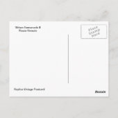 Vittorio Emmanuelle II, Piazza de Venezia, Roma ポストカード (裏面)