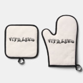 Vityland Oven Mitt and Pot Holders 鍋つかみ&鍋敷きセット (正面)