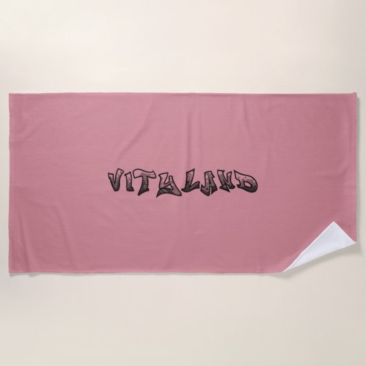 Vityland towel ビーチタオル (正面)