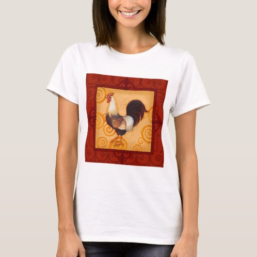 VIV54オンドリ2.tif Tシャツ (正面)