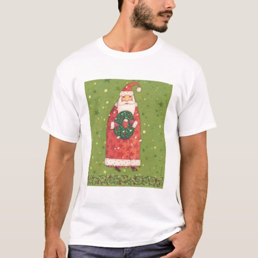 VIV77緑Santa.tif Tシャツ (正面)