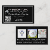 Viv Design Studio 名刺 2025年12月 (正面/裏面)