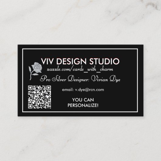 Viv Design Studio 名刺 2025年12月 (正面)