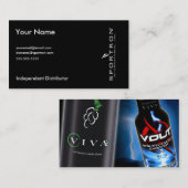 Vivaの二重ボルトの標準的な名刺 名刺 (正面/裏面)