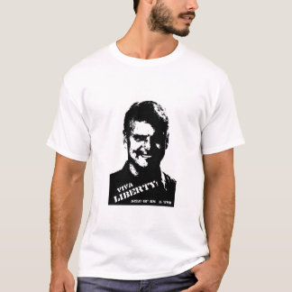 VIVAの自由- KS及びWMOのエイズの歩行のTシャツのACLU Tシャツ