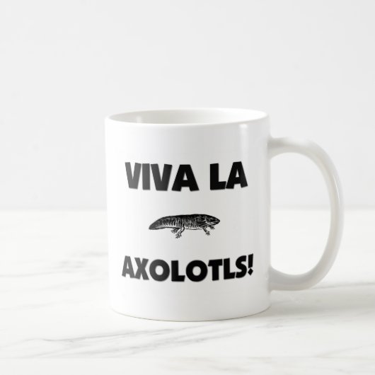 VivaのLaのアホロートル コーヒーマグカップ (右)