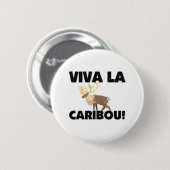 VivaのLaのカリブー 缶バッジ (正面&裏面)