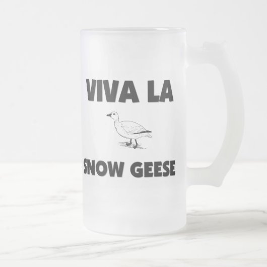 VivaのLaのハクガン フロストグラスビールジョッキ (右)