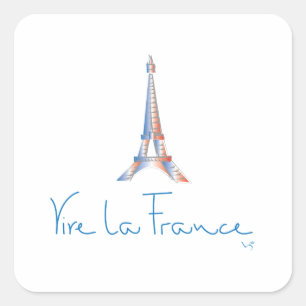 VivaのLaのフランスのフランス語 スクエアシール