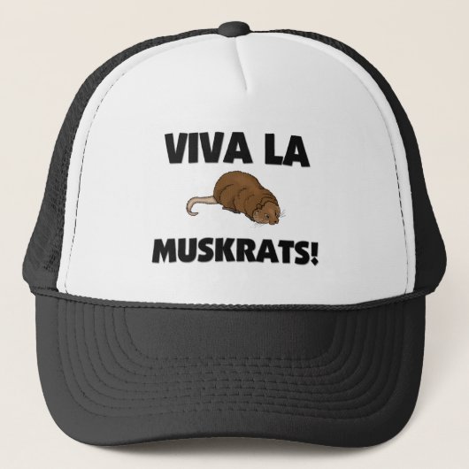 VivaのLaのマスクラット キャップ (正面)