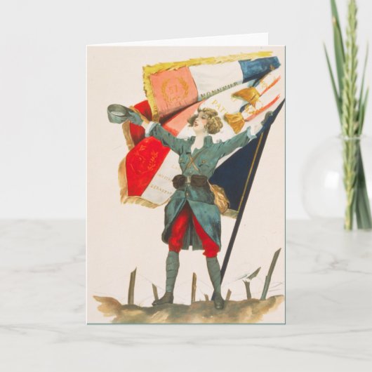 VivaのLaの勝利-ヴィンテージポスター カード (正面)