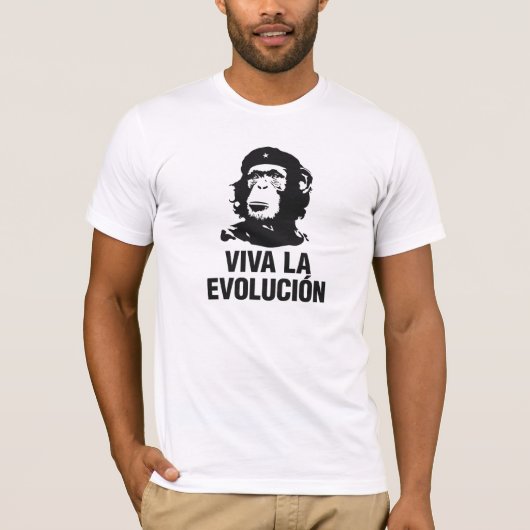 vivaのlaのevolucionのTシャツ Tシャツ (正面)