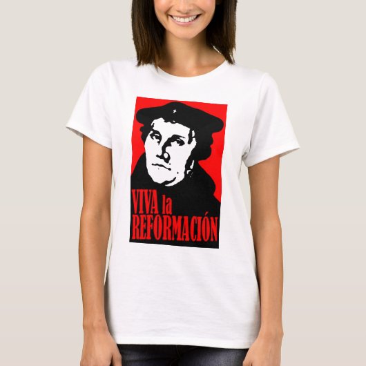 VivaのlaのReformacion LUTHER Tシャツ (正面)