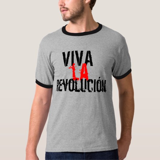 VivaのLaのRevolucionのTシャツ Tシャツ (正面)
