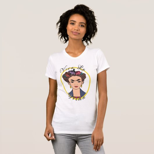 VivaのLa Frida Tシャツ (正面フル)
