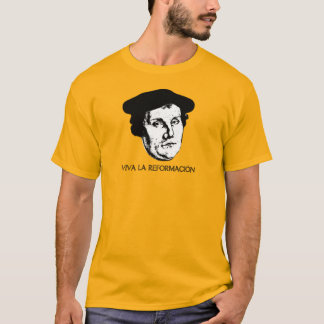 VivaのLa Reformación -マーティンLuther (ライト) Tシャツ