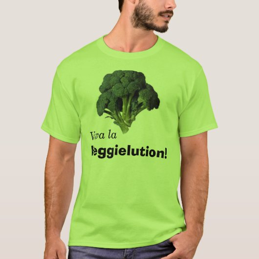 Vivaのla Veggielution! Tシャツ (正面)