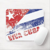 Vivaキューバの旗の動揺してなマウスパッド マウスパッド (マウス)