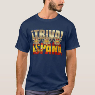 VivaスペインTricampeones Triva España 2012年のAzul Tシャツ