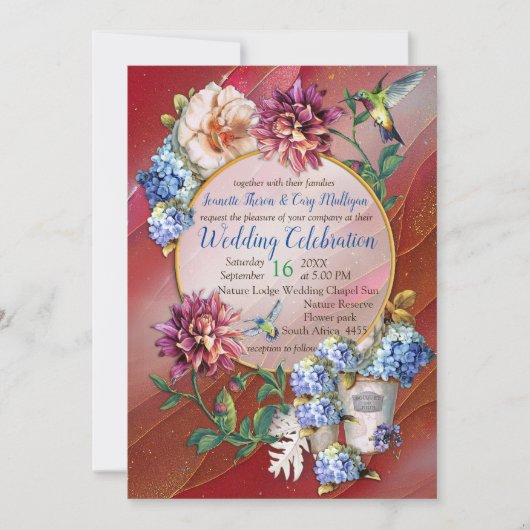 Vivaマジェンタ2023 招待状 (正面)