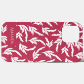 Vivaマゼンタの葉 Case-Mate iPhoneケース iPhone 13 Pro Maxケース (裏面 (横))