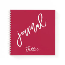 Vivaマゼンタノートブパーソナライズされたック