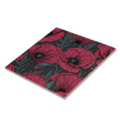 Vivaマゼンタポピー タイル (側面)