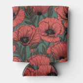 Vivaマゼンタポピー 缶クーラー (正面)