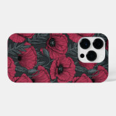 Vivaマゼンタポピー iPhoneケース (裏面横)