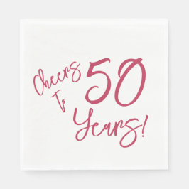 Vivaマゼンタ応援へ50年ナプキン スタンダードランチョンナプキン